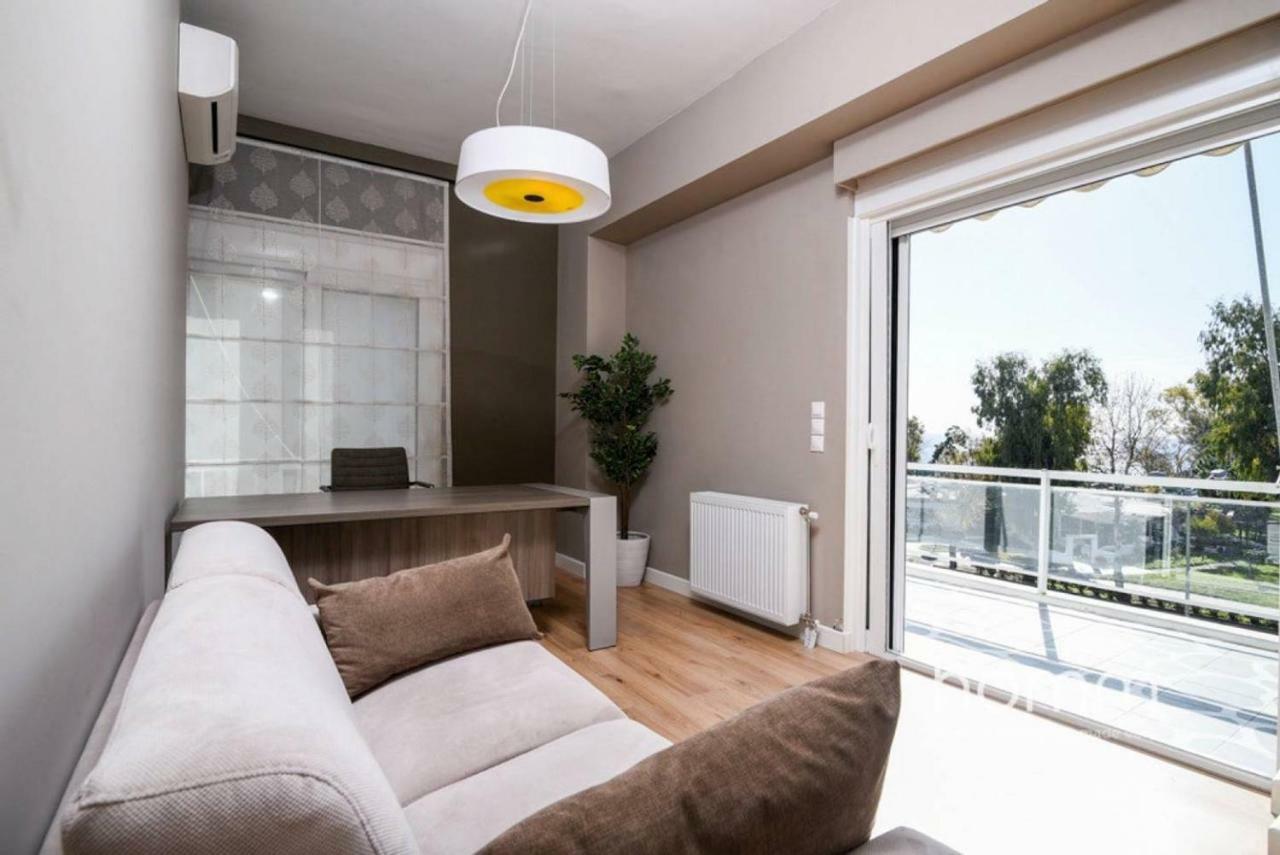 142M² Bright Alimos Apartment With Marina View מראה חיצוני תמונה